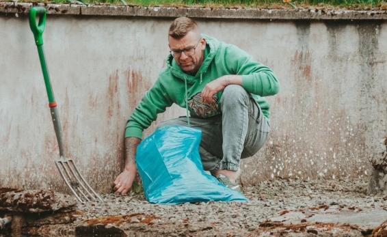 Wspólne sprzątanie Wielkiej Polskiej Mapy Szkocji