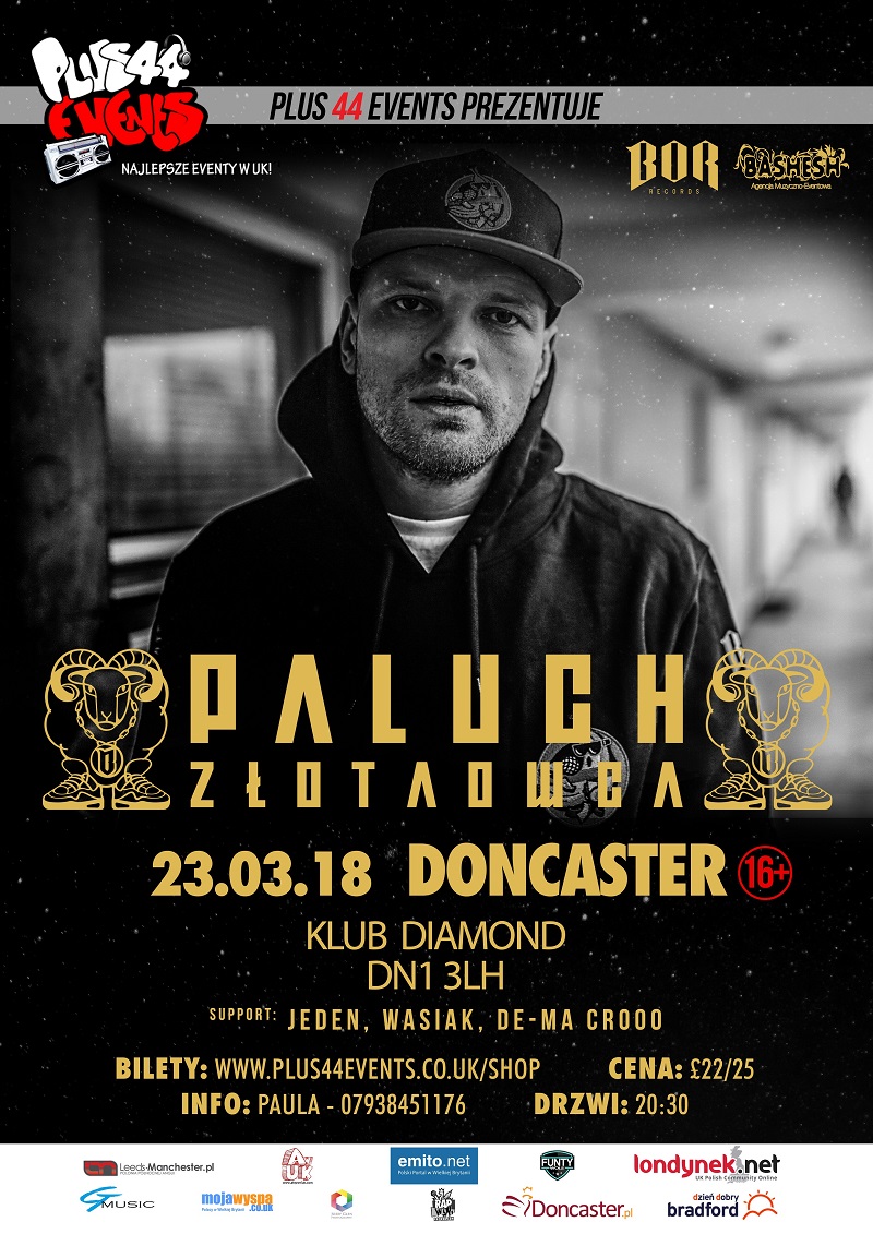 Koncert Palucha. Plakat