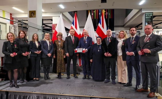 Prezydent RP spotkał się z Polonią w Londynie