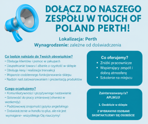 Praca Touch of Poland Perth