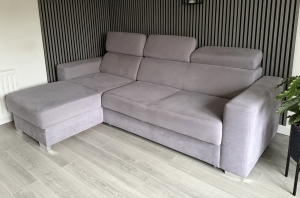 Sofa narożna rozkładana
