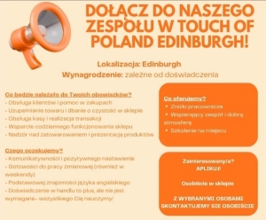 Pracownika do Polskiego Sklepu